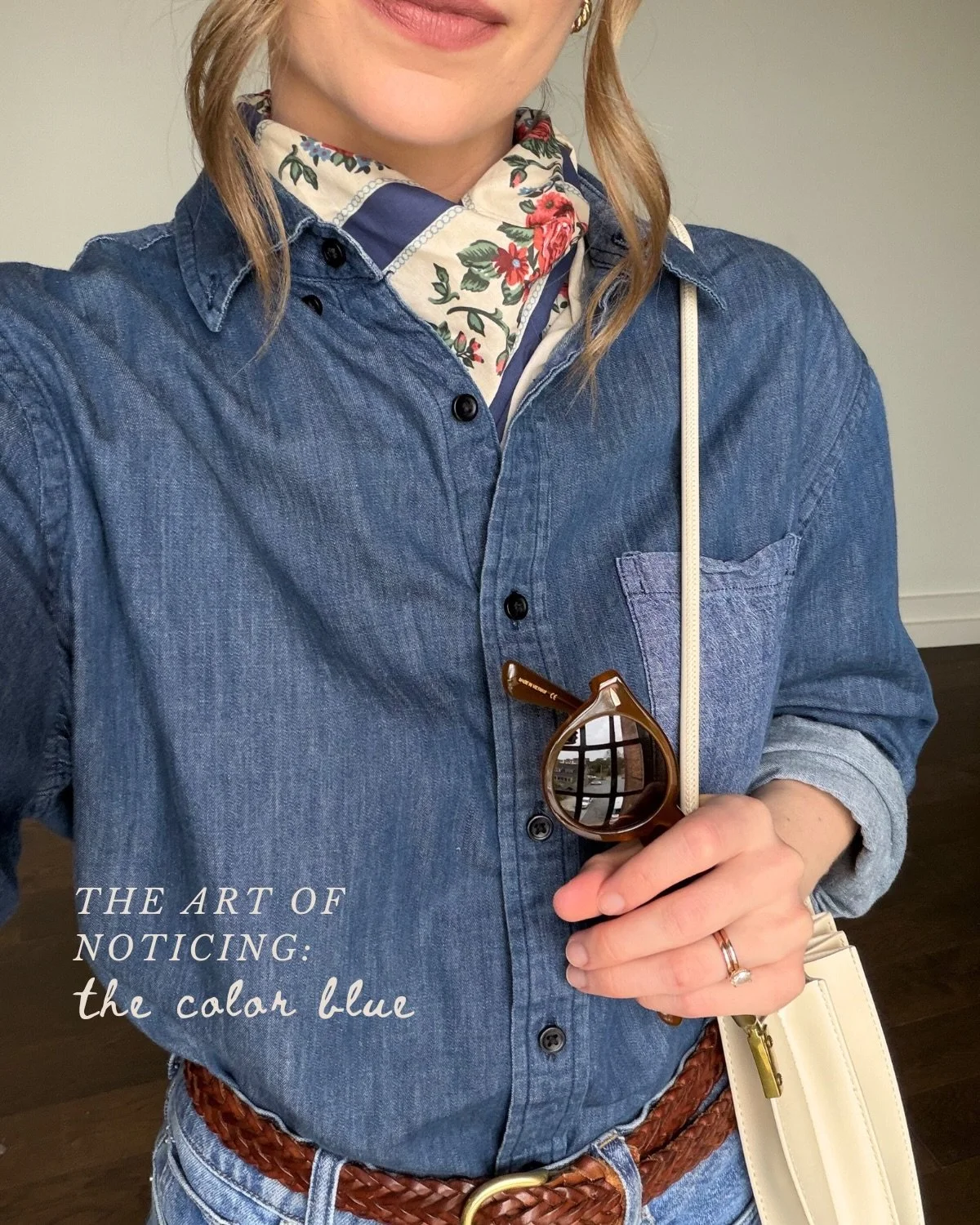 The Art of Noticing: The color blue🫐 This past week I set myself to hone in on one color. To slow down and intentionally find it or implement it into my day. It was just a simple practice that I thought would be fun&mdash;a scavenger hunt of sorts. 