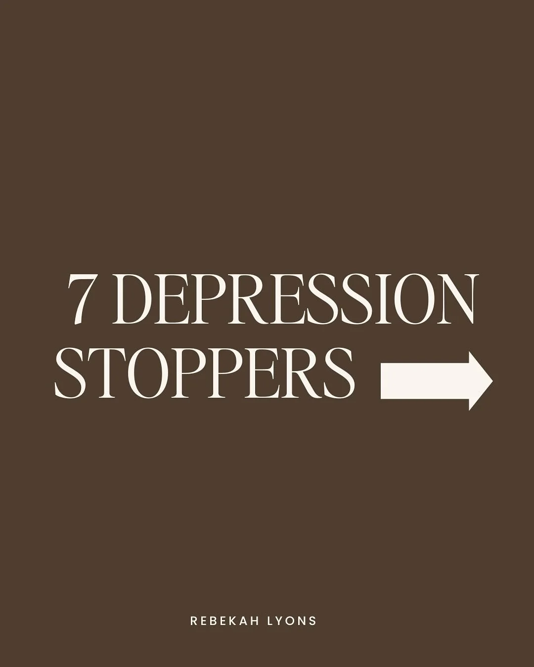 Comment “verses” and I’ll send you my dad’s list of depression stoppers.
My dad was an incredible man of God.
Before I was born, he was a pastor.
He spent much of his adult life with chronic depression, but he never let thi