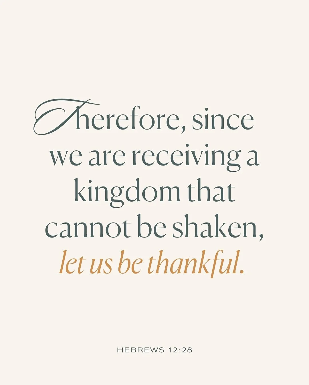Scriptures for a heart of gratitude. 🫶

Wherever you find yourself this week&mdash;full, weary, excited, overwhelmed&mdash;gratitude is a way back to God&rsquo;s presence.

Save this post as a reminder throughout tomorrow, and share it with someone 