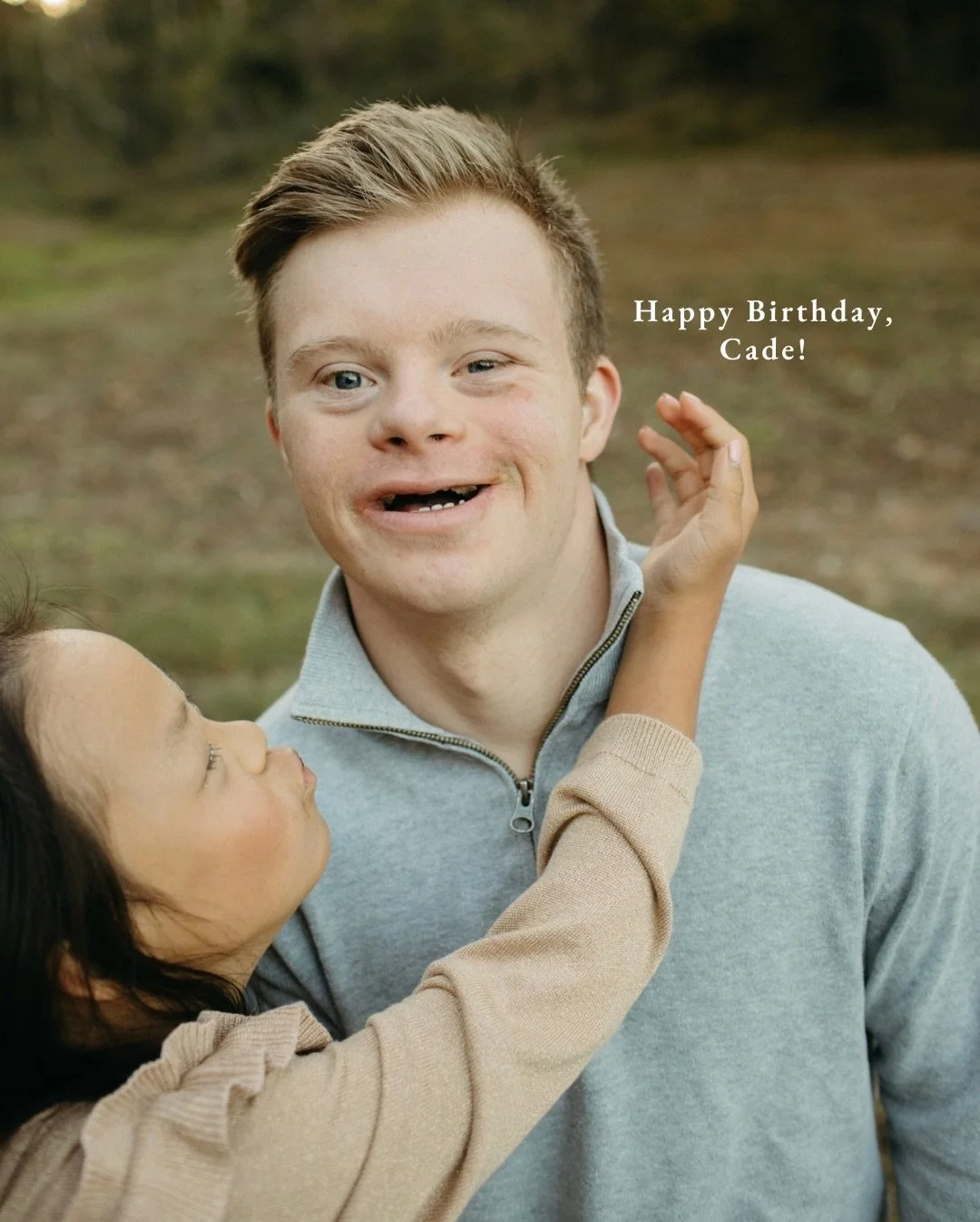 Happy 25th Birthday to our firstborn, Cade!!

Cade&rsquo;s story began before I knew I was pregnant, and from the start, like all of us, God had a specific purpose just for him.

Cade is Cade. His love for music, his left-handed writing, his big pers