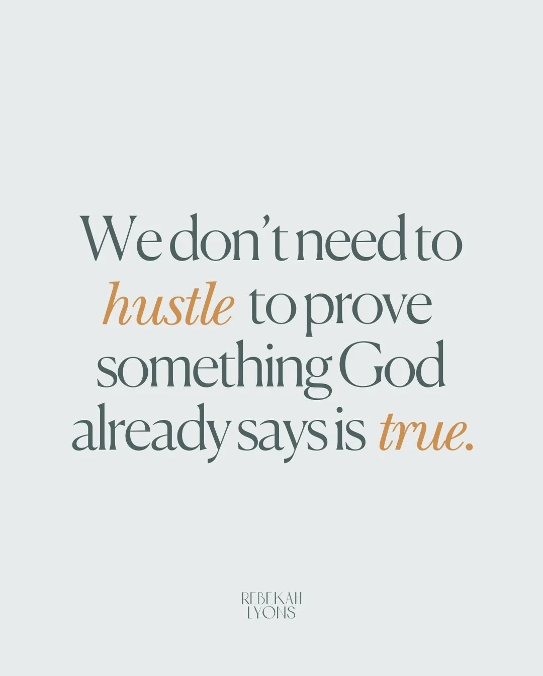 Taking a rest isn&rsquo;t a sign of weakness.
&nbsp;
Yet our culture whispers the opposite: if we try harder, work smarter, make the right career moves, get that next degree, work overtime, connect with influencers, and go for our dreams, we just mig