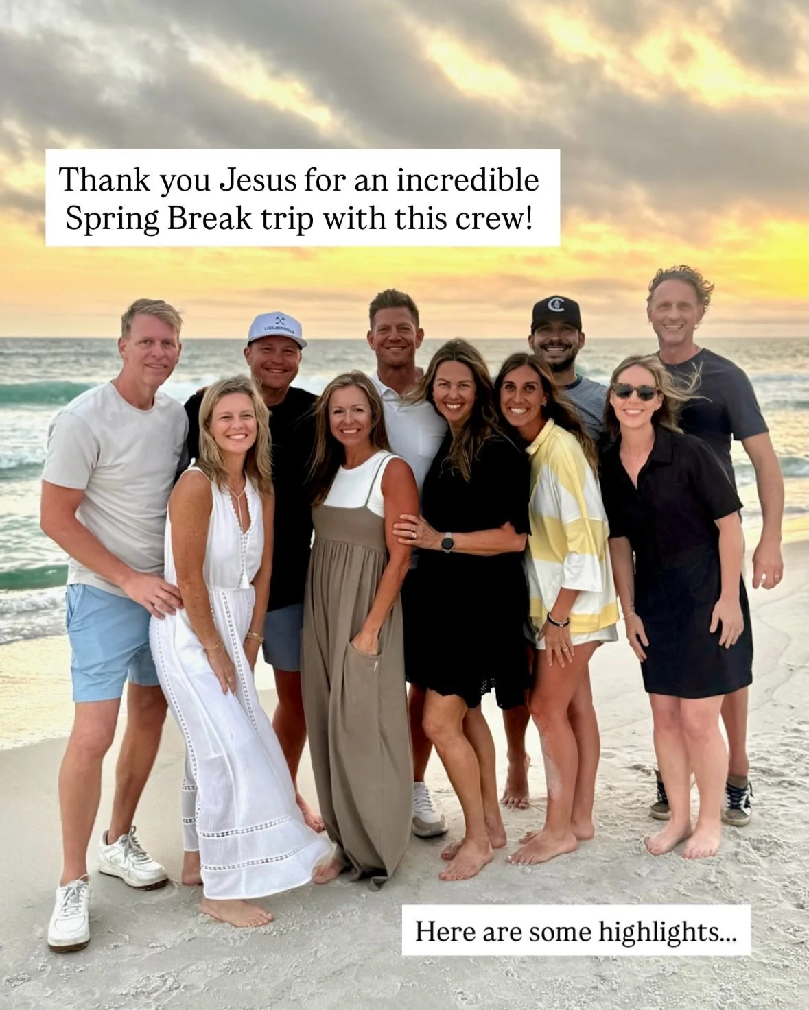 TYJ for a restful and wonder filled week at the beach with this crew. 💛

This is community and I&rsquo;m so grateful for it.