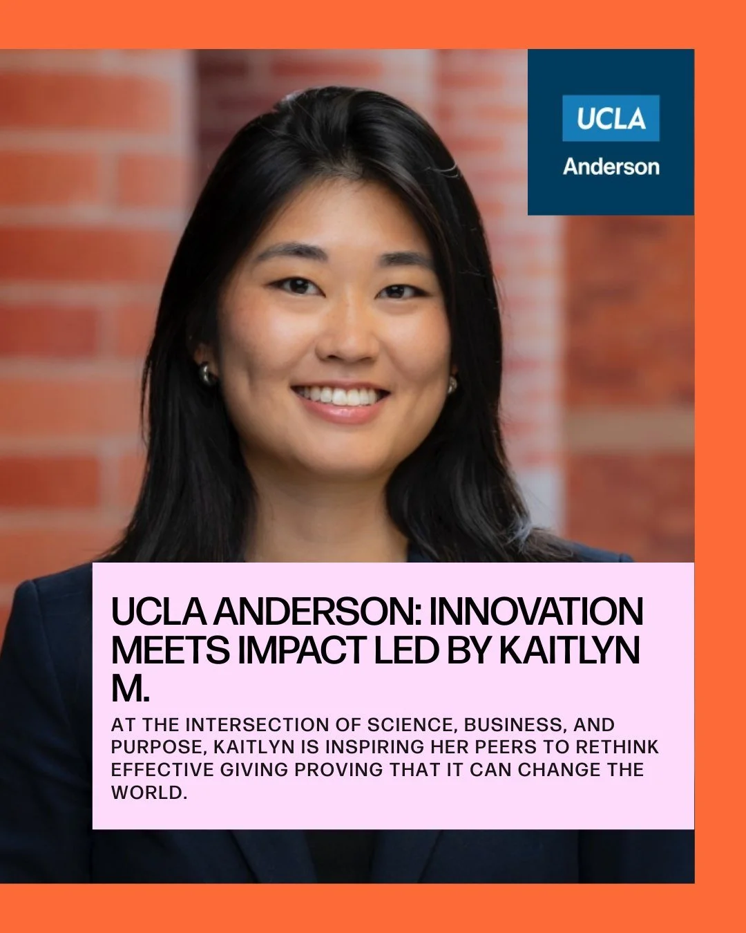 From London Business School to UCLA Anderson, our newest Chapter Leaders &mdash; Olanike Salau and Kaitlyn M. &mdash; are redefining what it means to lead with purpose.

Olanike is turning her passion for finance and equity into action, while Kaitlyn