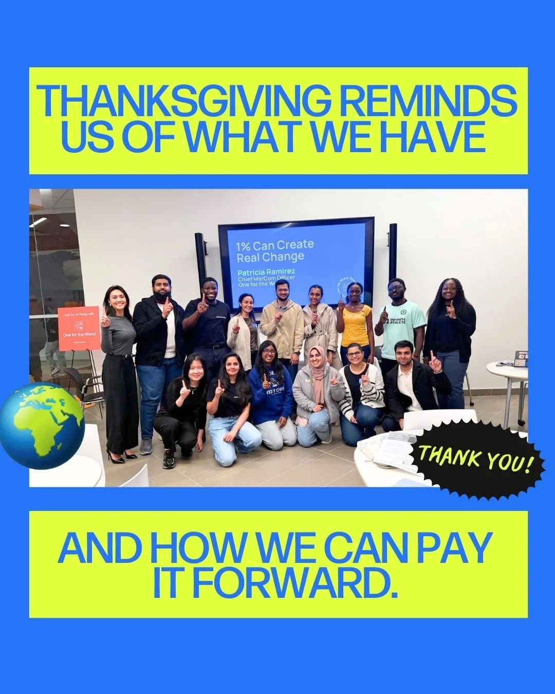 This Thanksgiving, we&rsquo;re reminded of what we have &mdash; warmth, safety, food, family, people we love.

But gratitude becomes even more meaningful when we pay it forward.
When we turn &ldquo;I&rsquo;m thankful&rdquo; into &ldquo;I can help.&rd