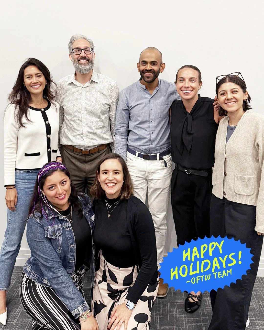 Season&rsquo;s greetings from One for the World. ☝️💙

This time of year invites reflection &mdash; on connection, care, and what&rsquo;s possible when people choose to act together.

We&rsquo;re deeply grateful for this community, and for the shared