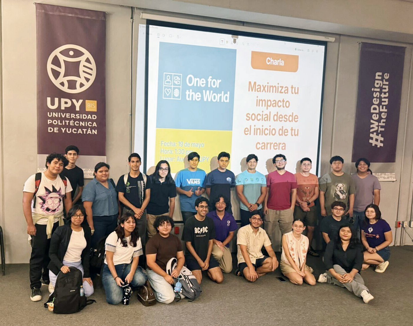 CDMX, &iexcl;Gracias! 🇲🇽

On May 19, we joined the UPY community in CDMX for a conversation about what it means to turn good intentions into measurable impact.

At One for the World, we believe giving can be more than generous: it can be strategic,