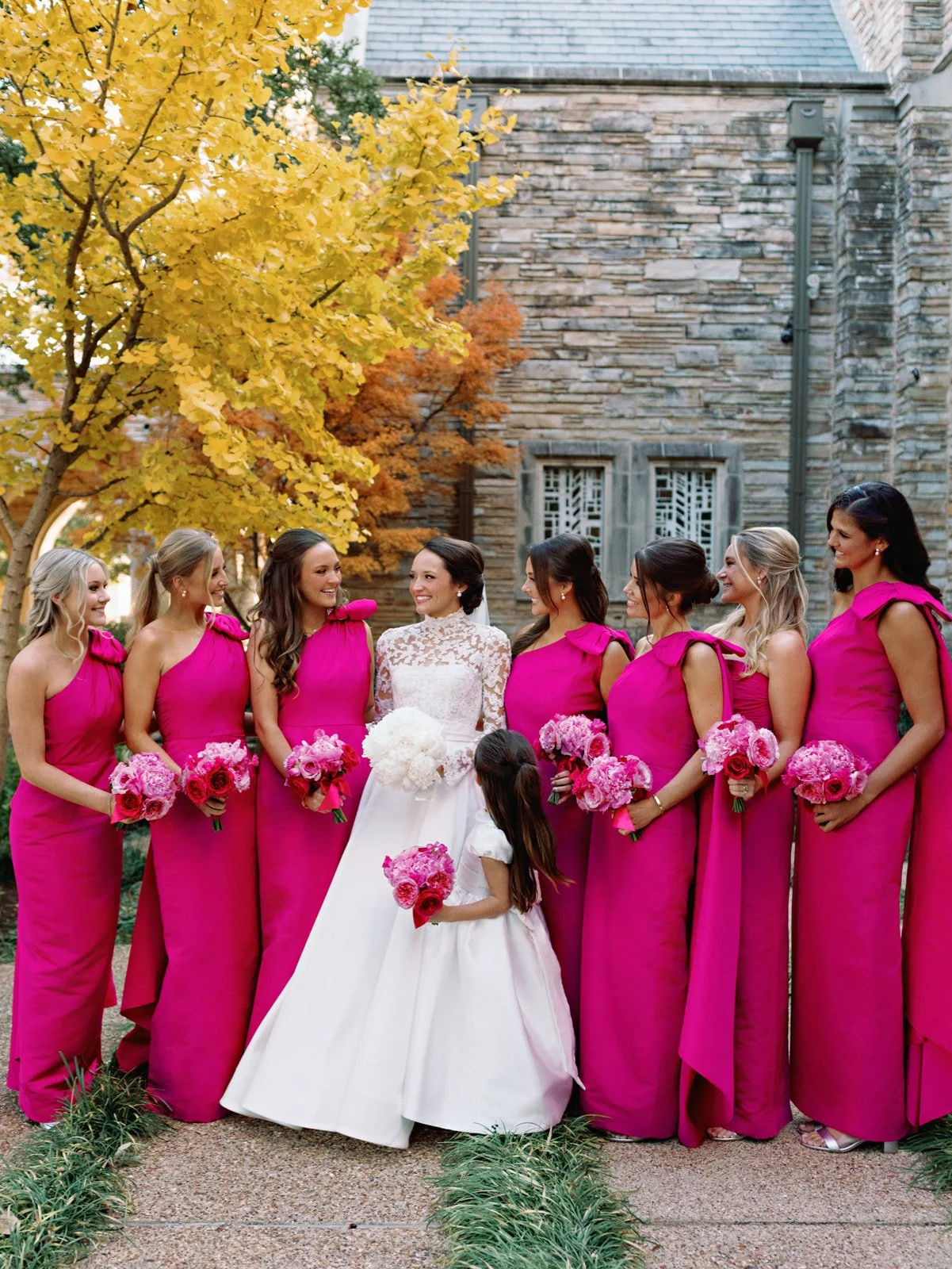 luxury-home-wedding-texas-fuchsia-bridal-party.jpg