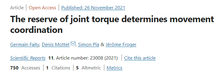 Trunk recruitment in relation to shoulder movement