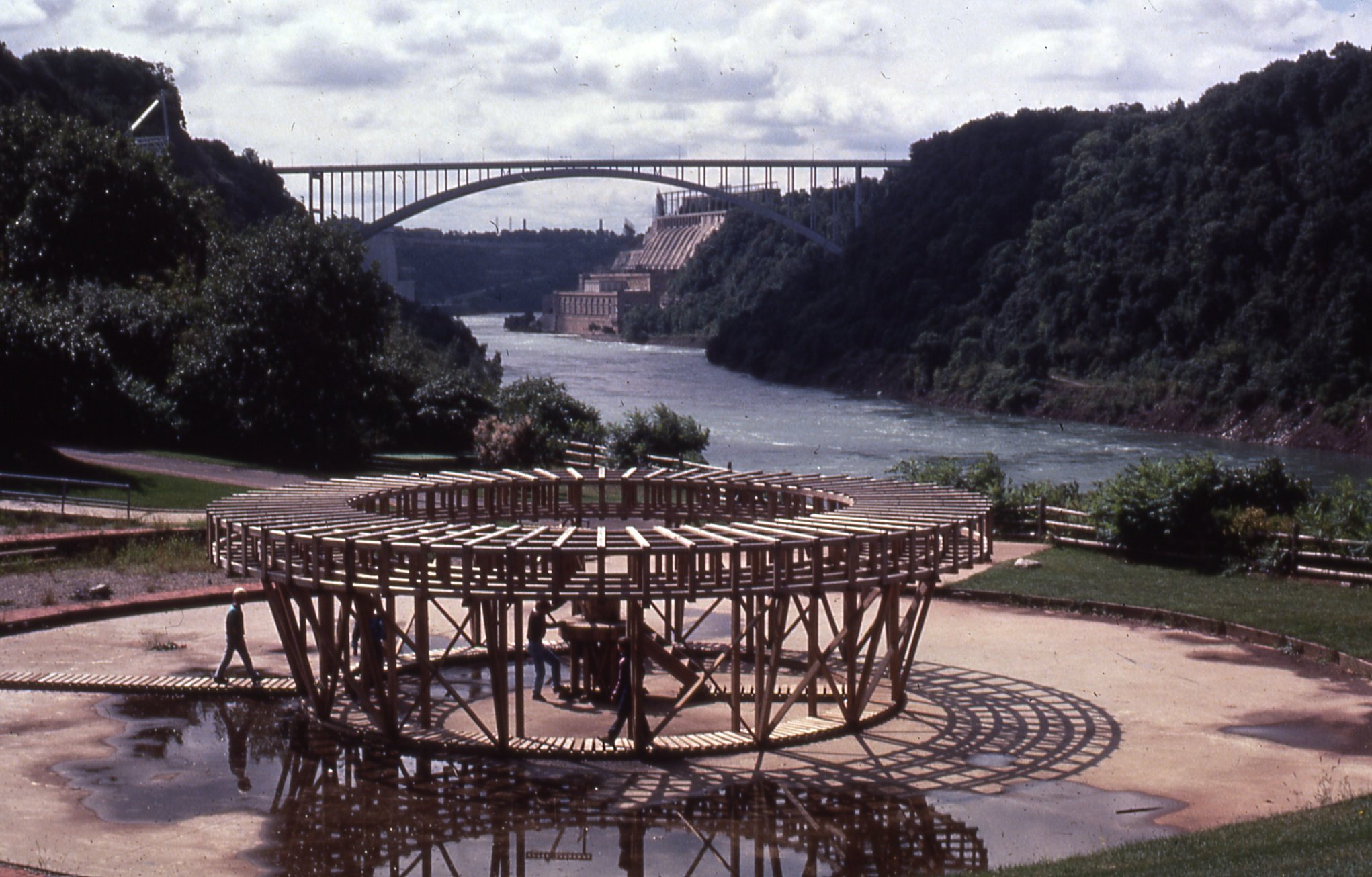 Sighting Wheel at Art Park (1985-1986)