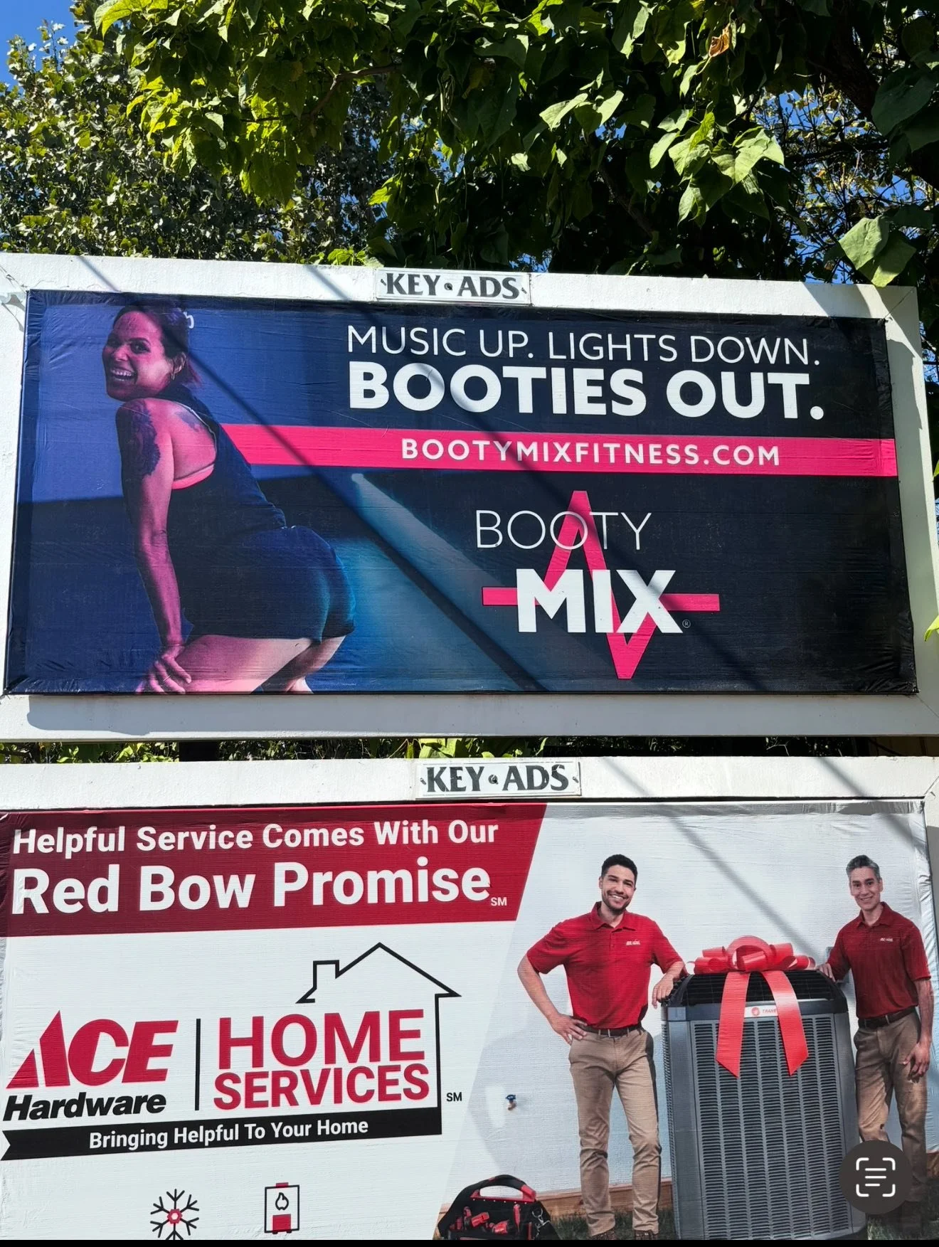 Find all the BootyMix billboards and Amanda Miller will give you a free class. 😉 Photo/video or it didn&rsquo;t happen. (There are 6 of them)