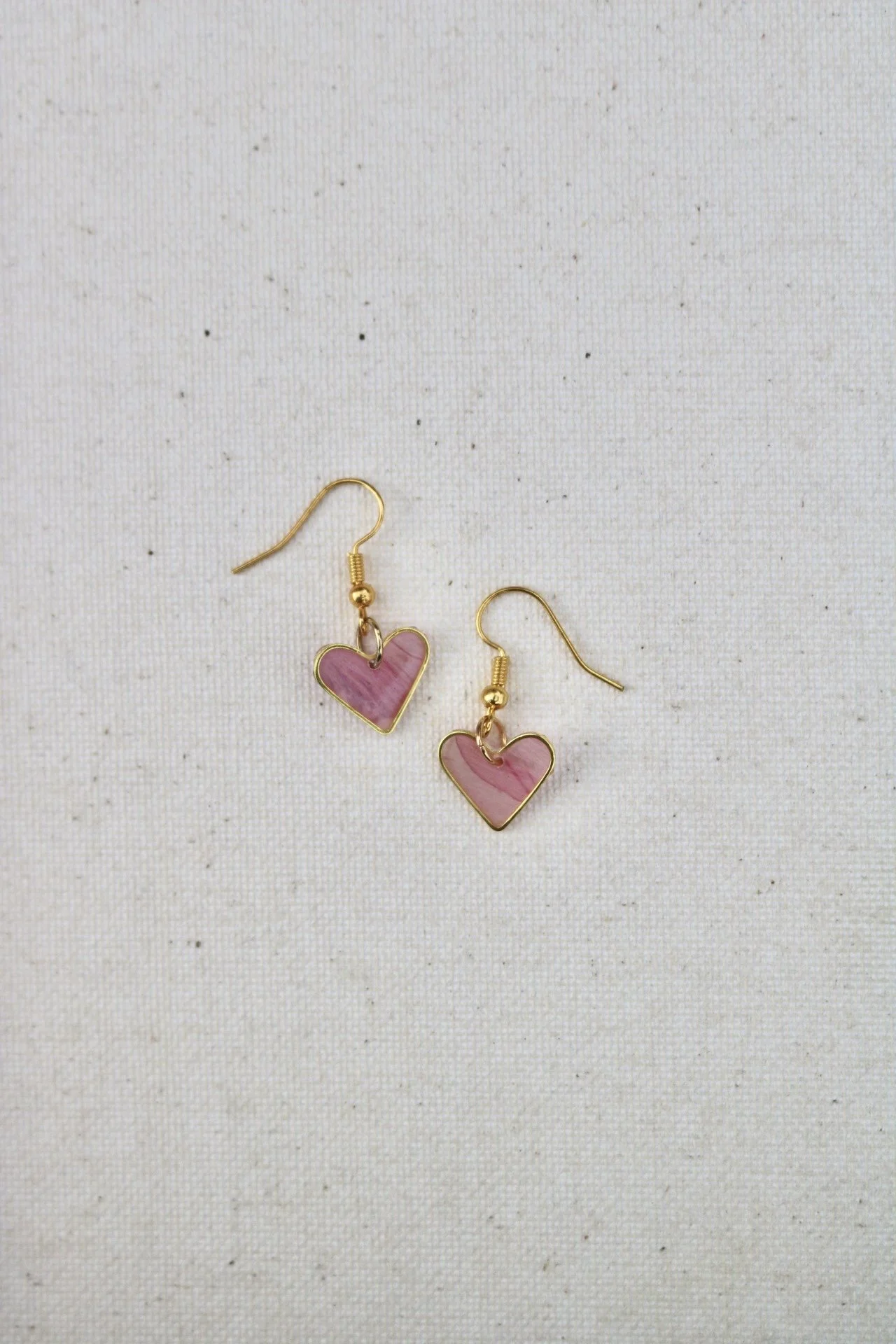 Light Pink Zinnia Hearts