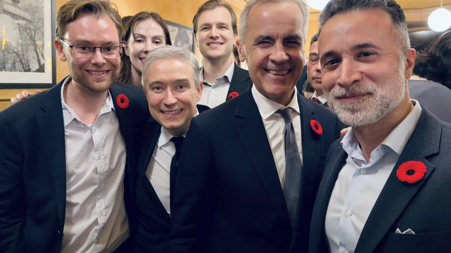 With Prime Minister Mark Carney and Finance Minister François-Philippe Champagne