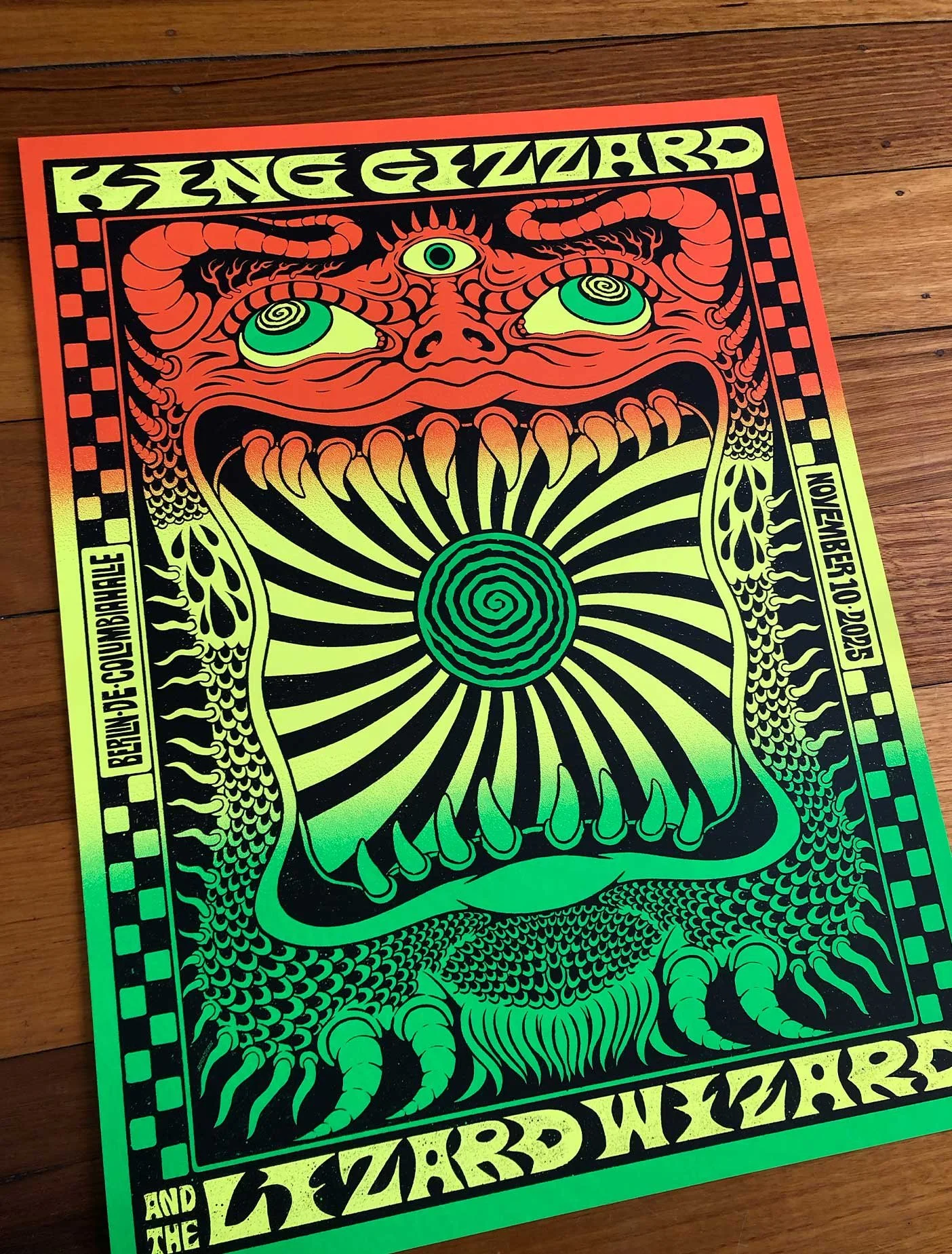 KGLW official poster for Berlin 2025 by Amy Jean Art