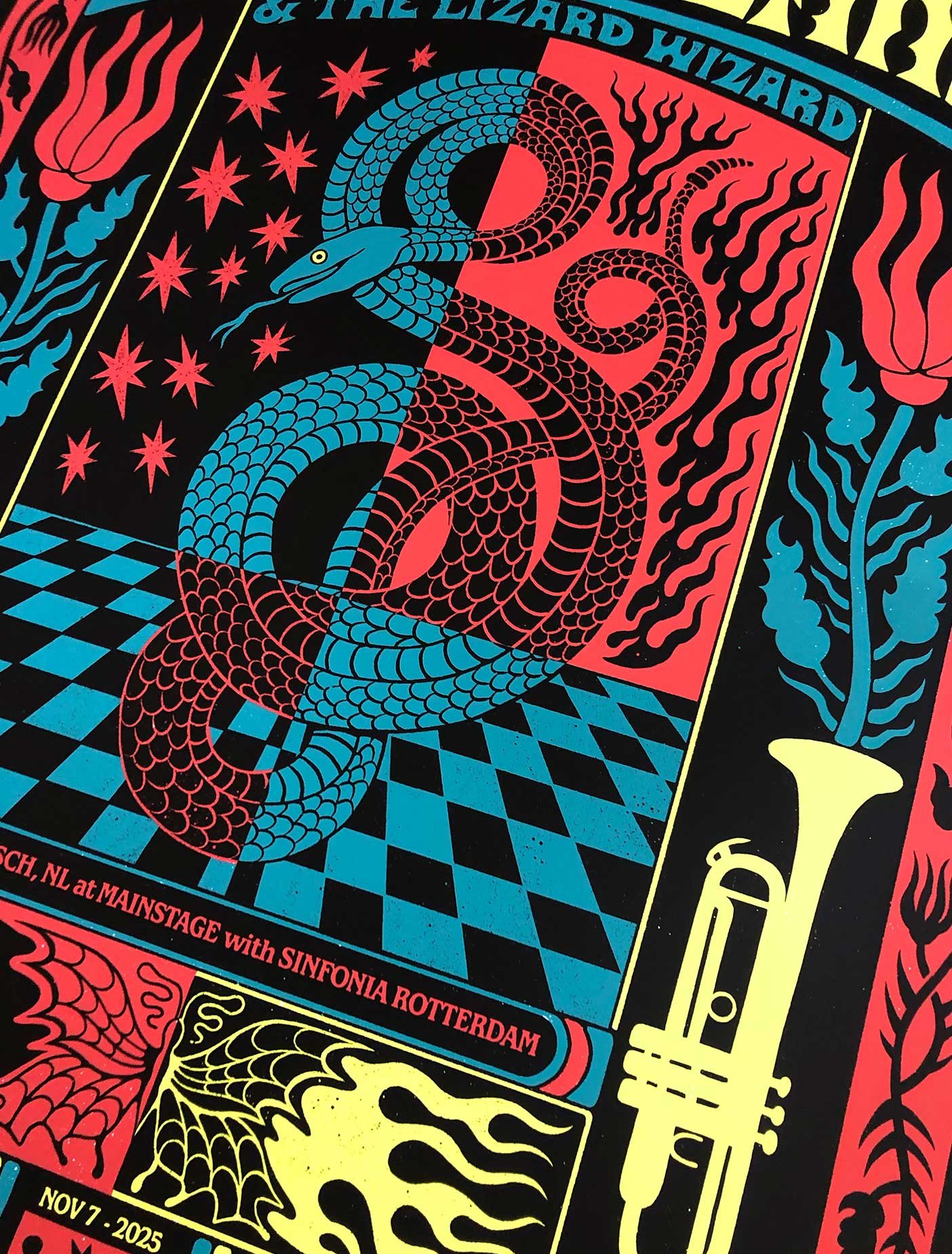 KGLW official poster for Den Bosch 2025 at Mainstage by Amy Jean Art