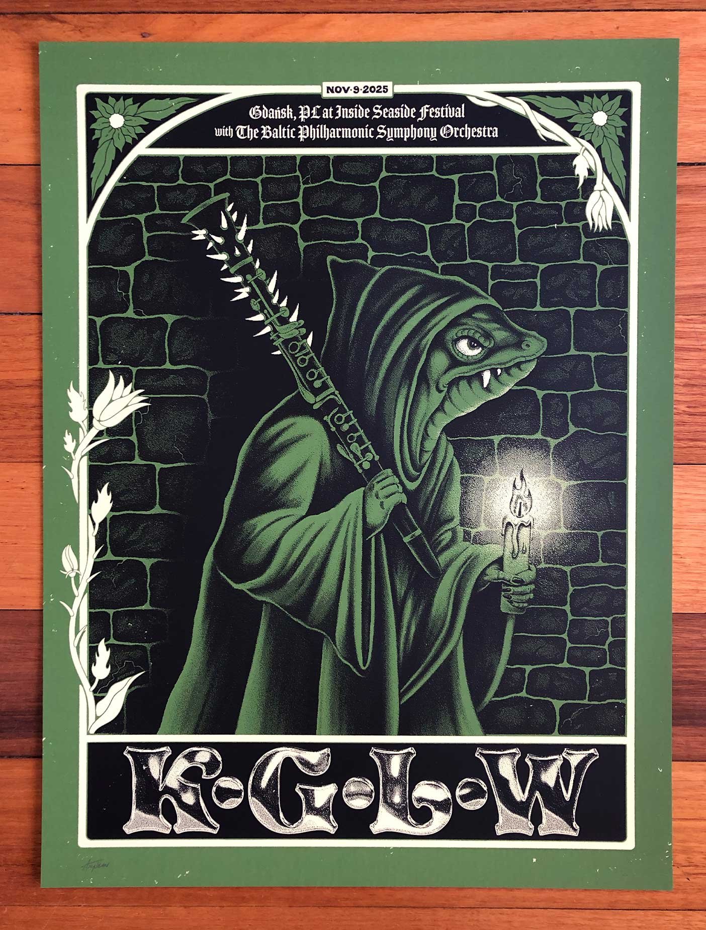 KGLW official poster for Gdańsk 2025 by Amy Jean Art