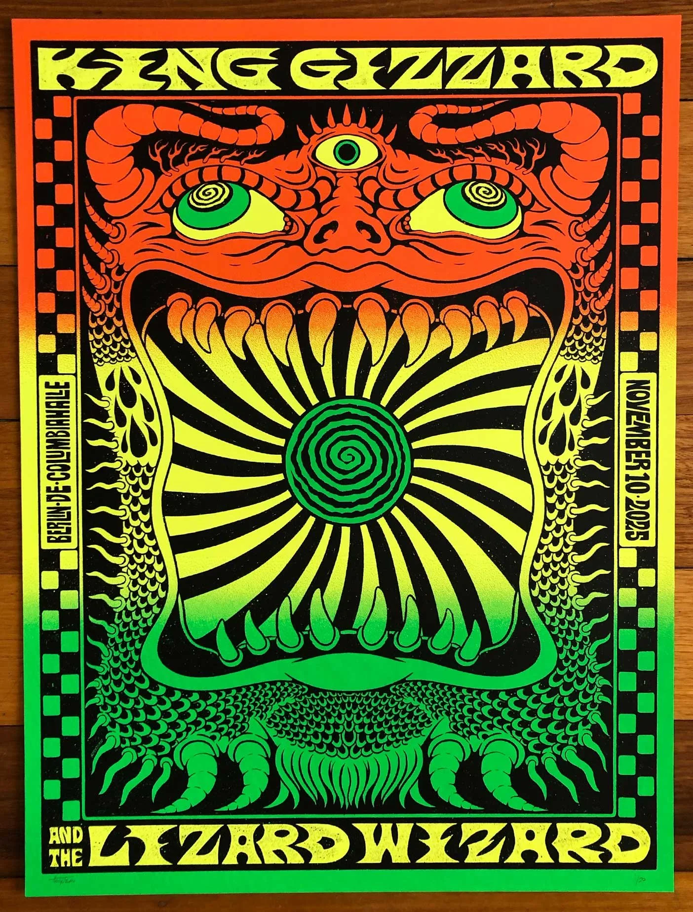 KGLW official poster for Berlin 2025 by Amy Jean Art