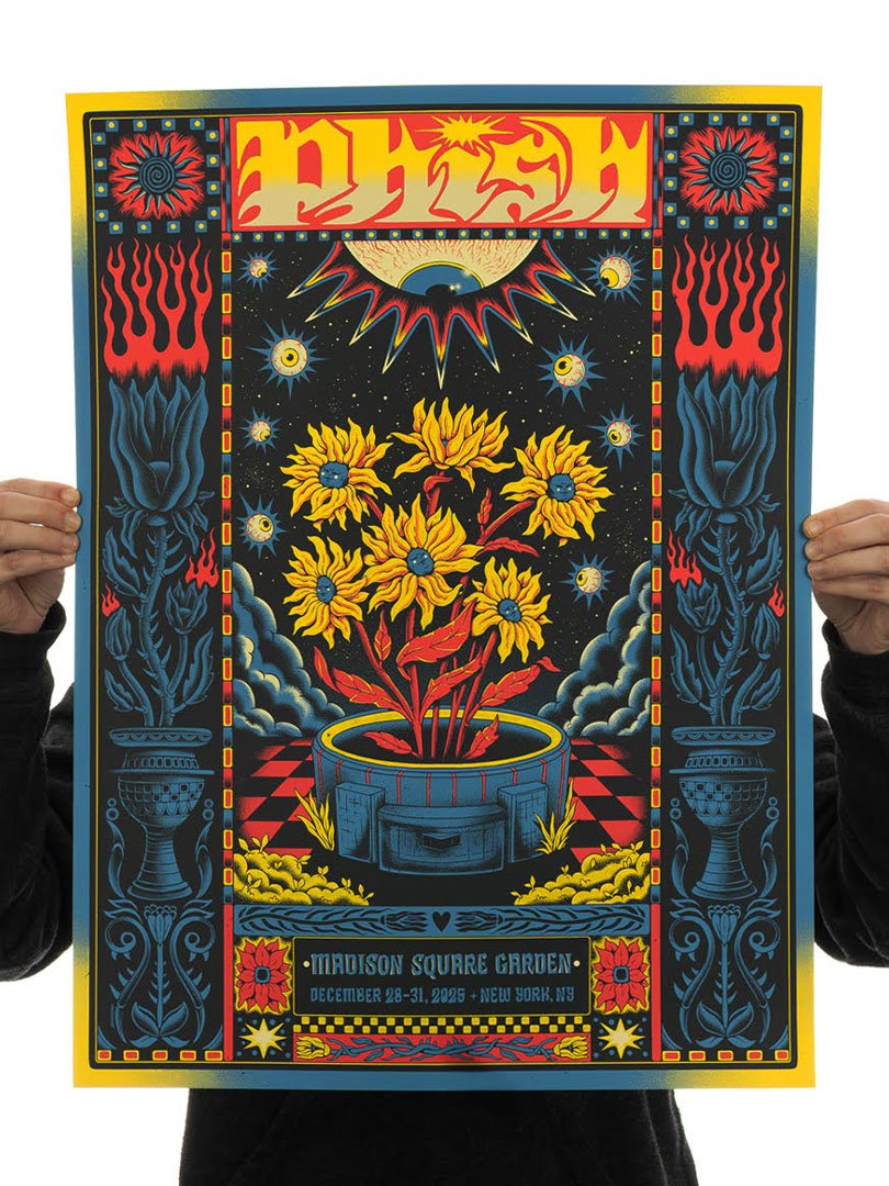 18" x 24" PHISH Ltd Screen Printed Poster