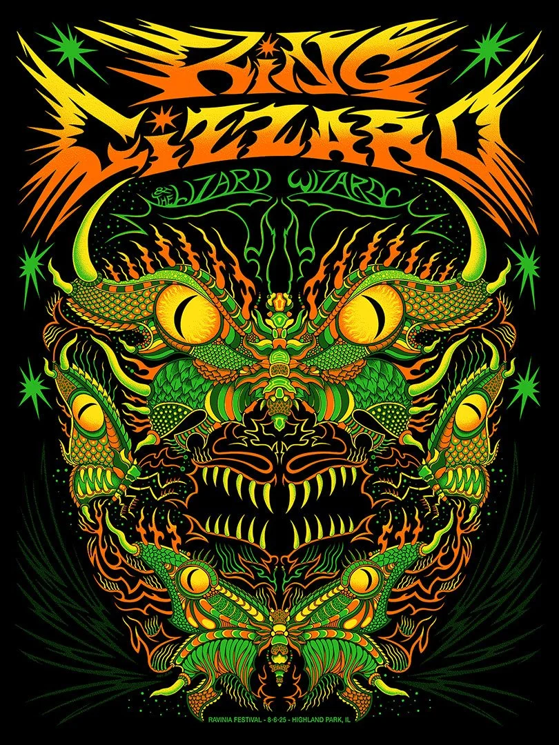 Highland Park: 18"x24" 1200 x Classic sold at the venue, plus 20 signed Artist Editions sold by Amy Jean