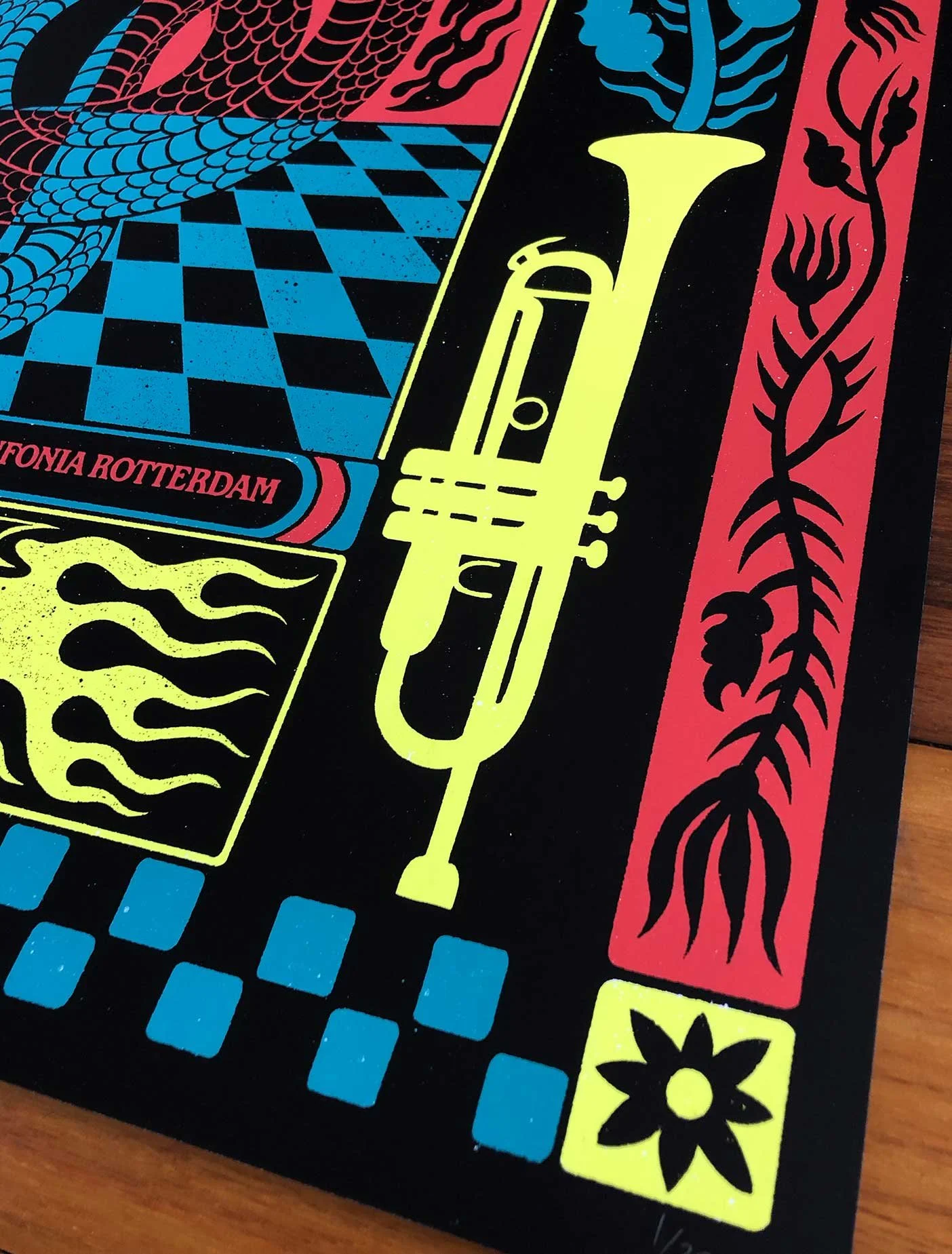 KGLW official poster for Den Bosch 2025 at Mainstage by Amy Jean Art