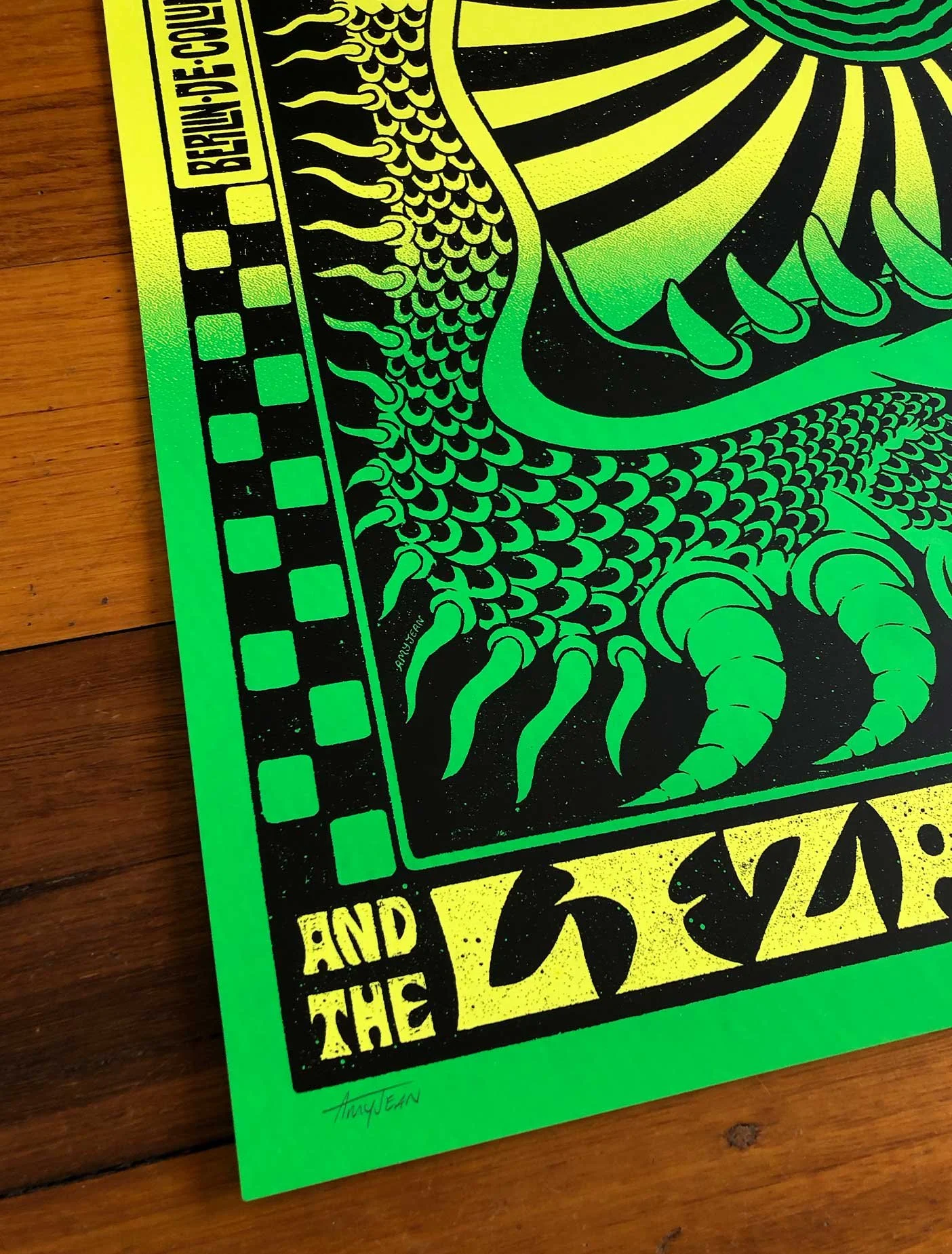 KGLW official poster for Berlin 2025 by Amy Jean Art