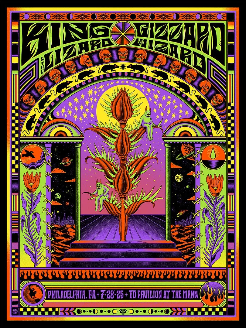 Philadelphia: 18"x24" 900 x Classic sold at the venue, plus 20 signed Artist Editions sold by Amy Jean