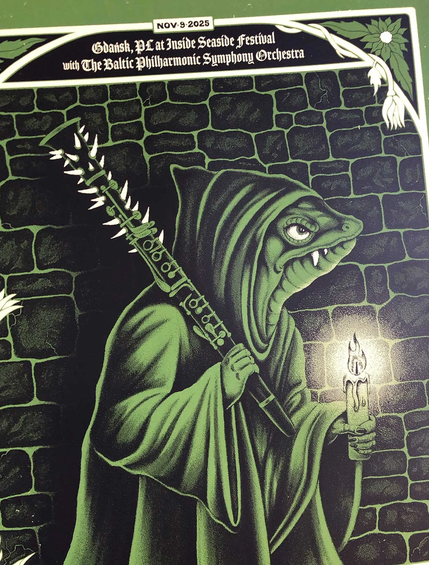 KGLW official poster for Gdańsk 2025 by Amy Jean Art