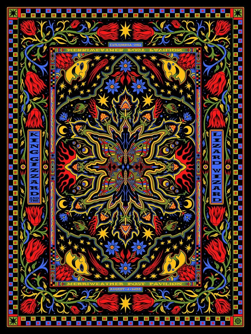 Columbia: 18"x24" 1000 x Classic sold at the venue, plus 20 signed Artist Editions sold by Amy Jean