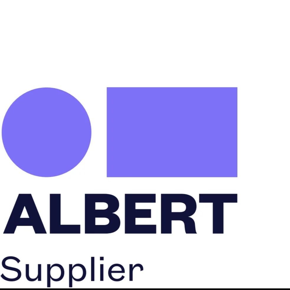 We're super chuffed to have been accepted as an official supplier of Albert (@wearealbert ) the leading body in environmental sustainability in the tv and film industry 🎬