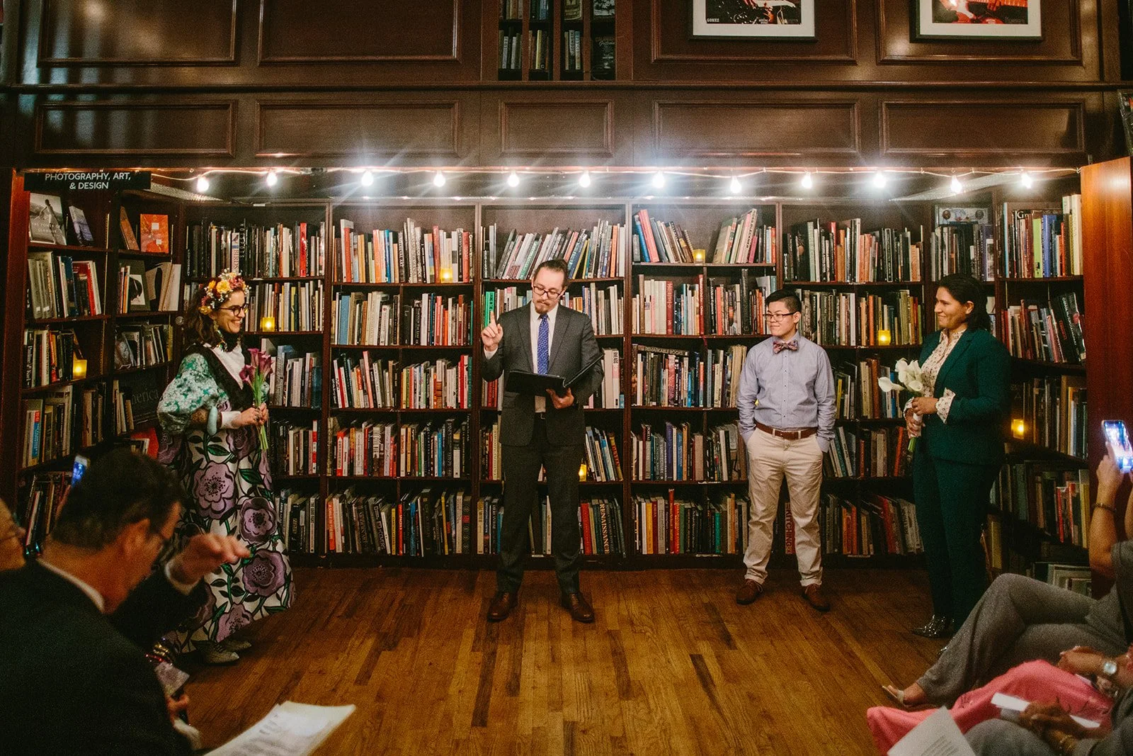 BLB Events Housing Works Bookstore Soho Queer Colorful Wedding