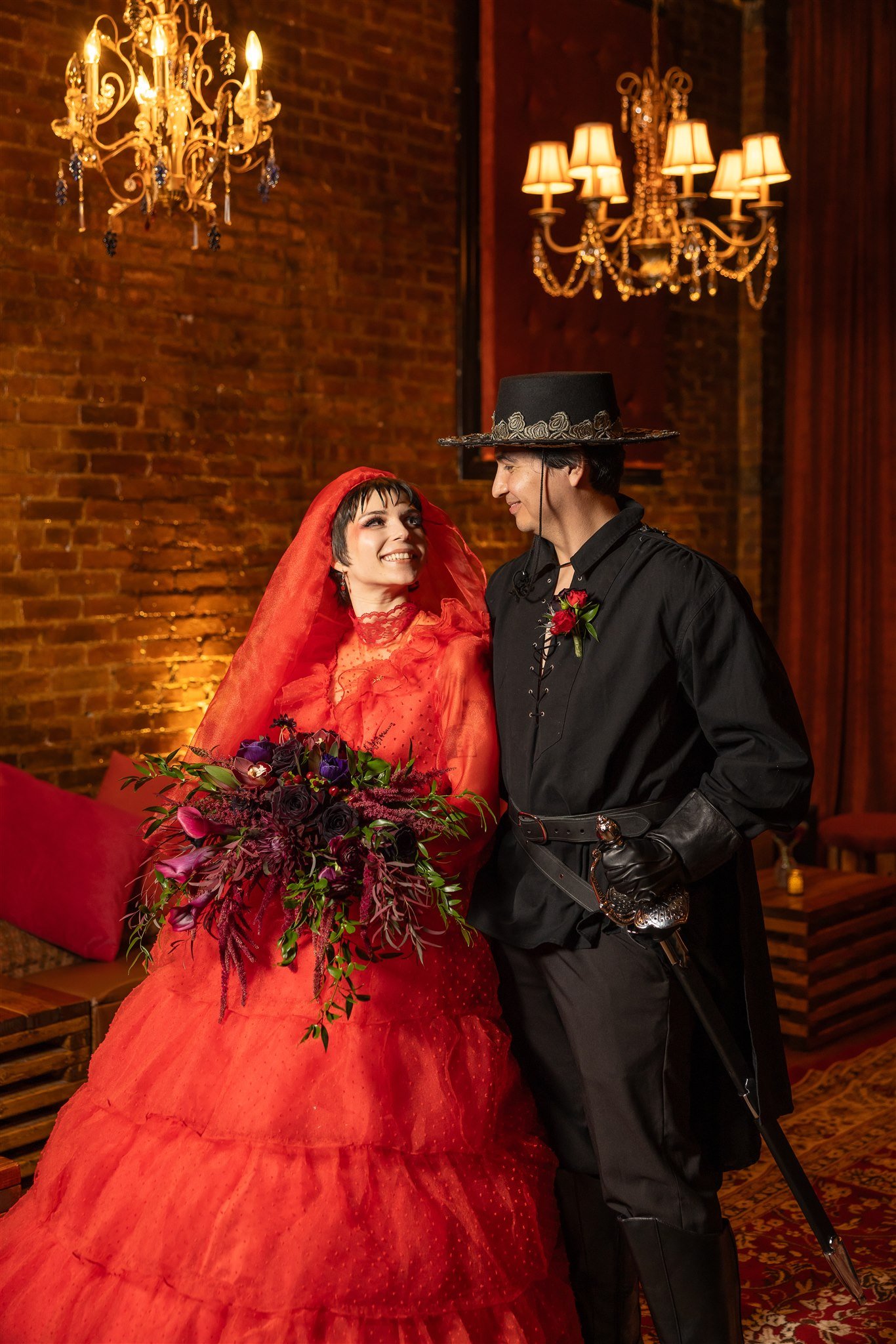 Halloween wedding in Brooklyn, NY | BLB Events | Wedding Planner 