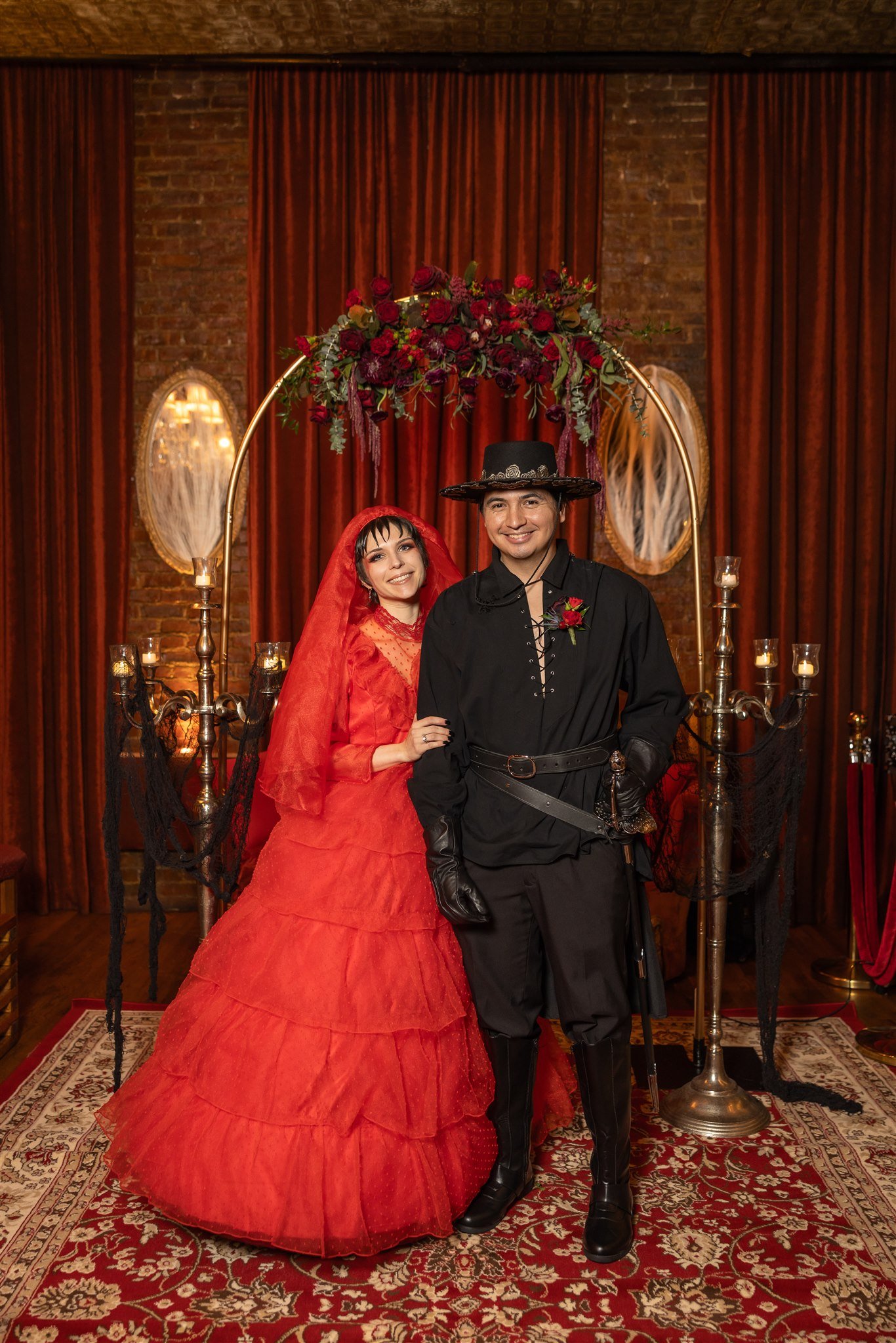 Halloween wedding in Brooklyn, NY | BLB Events | Wedding Planner 