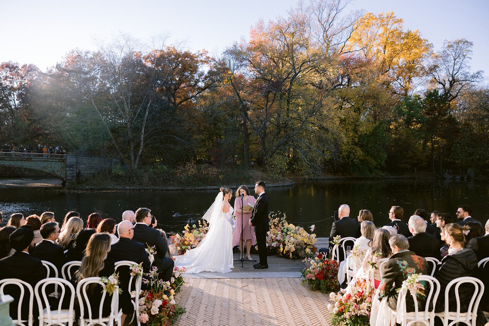 Fall wedding in Brooklyn, NY | BLB Events | Eryc Perez de Tagle | Prospect Park Boathouse | Wedding Planner 