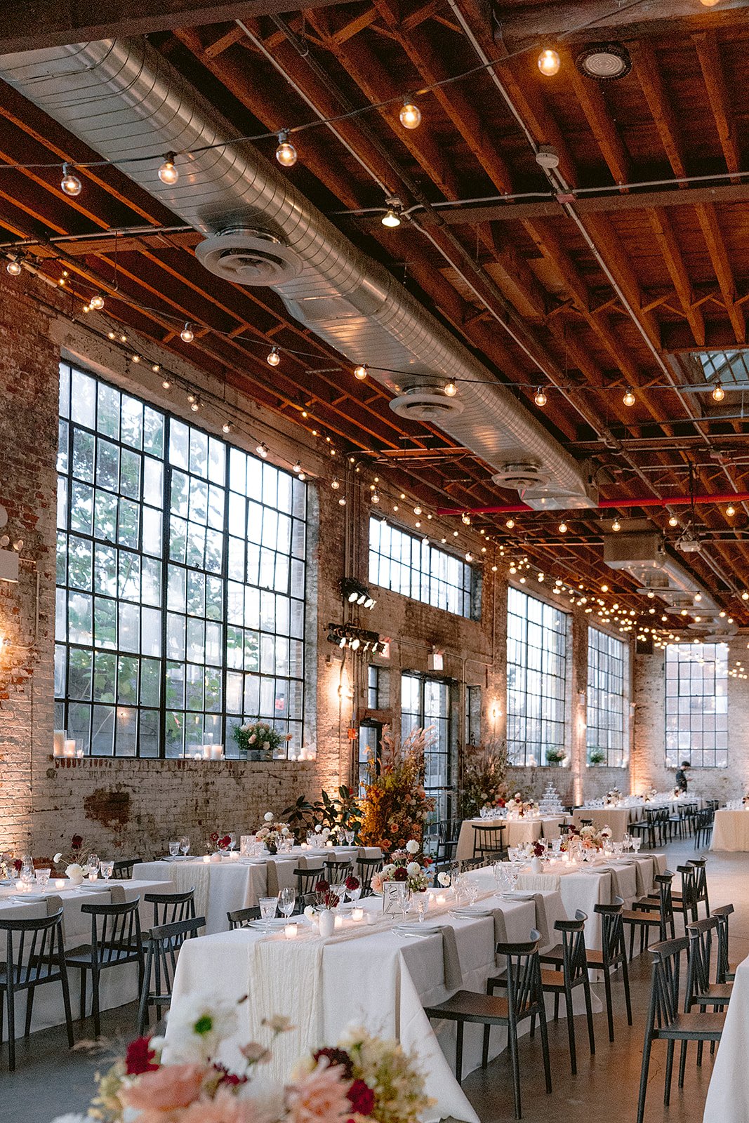 Fall wedding in Bushwick, NY | BLB Events | Trendy Industrial Wedding | Wedding Planner 