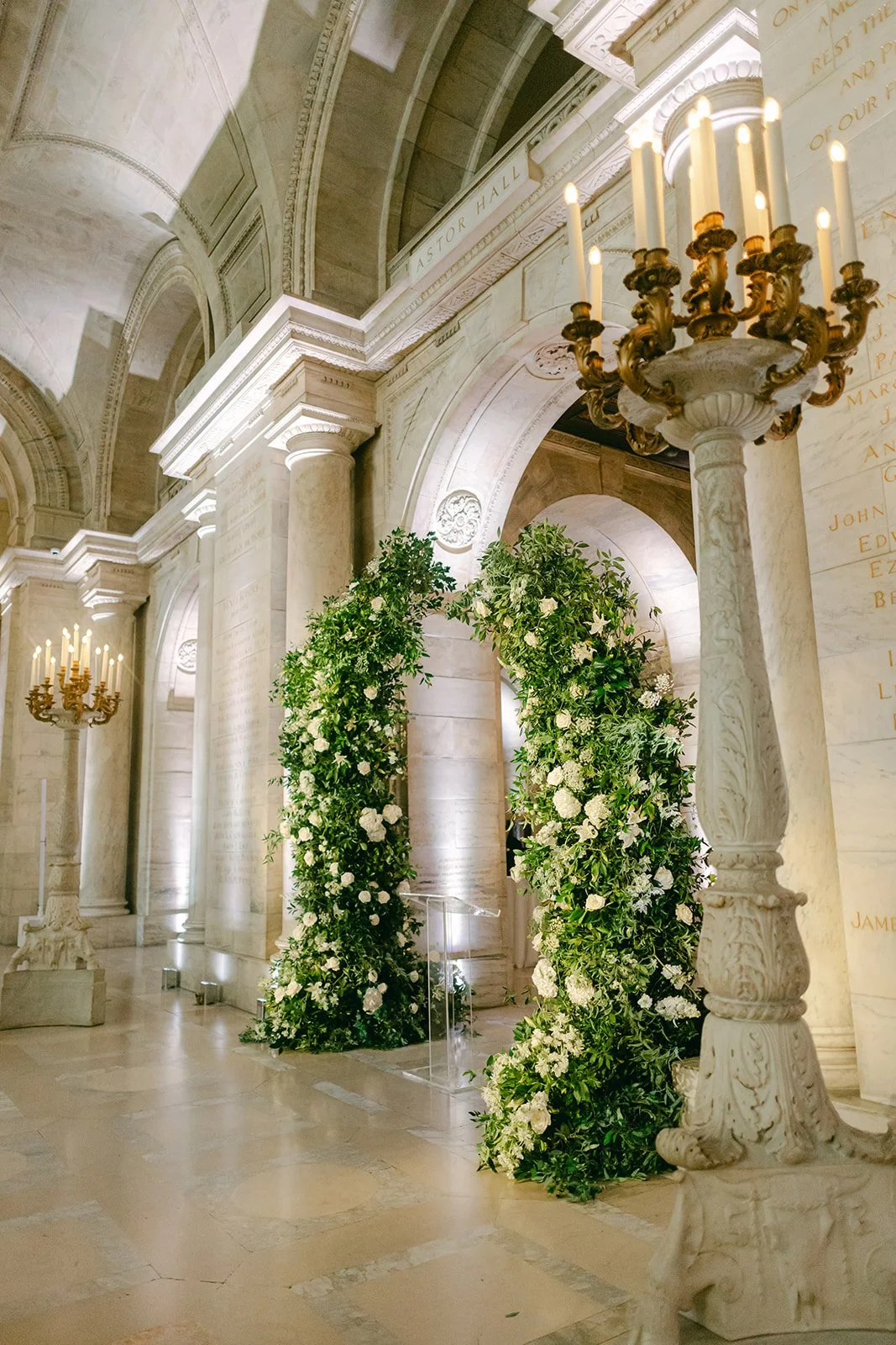 BLB Events NYC Wedding Planner_NYPL Wedding_Laura Foote Photography_Becca &amp; Tyler's Timeless New York Public Library Wedding