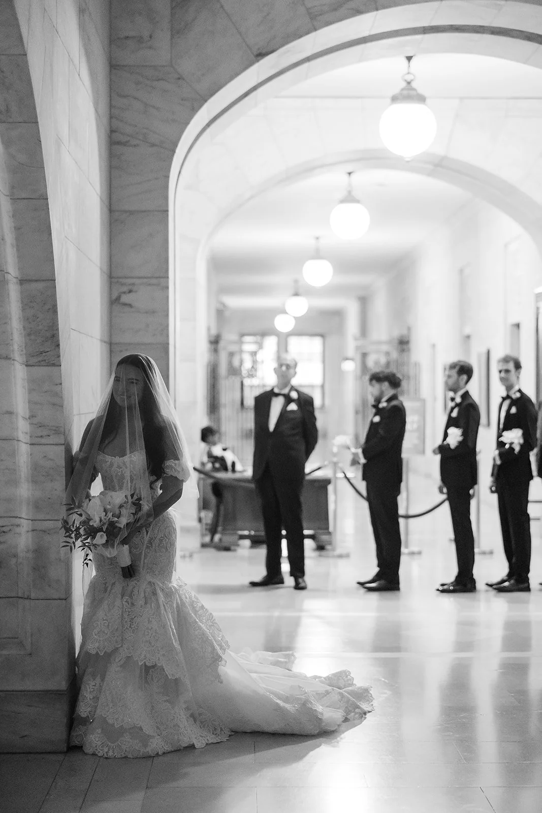 BLB Events NYC Wedding Planner_NYPL Wedding_Laura Foote Photography_Becca &amp; Tyler's Timeless New York Public Library Wedding
