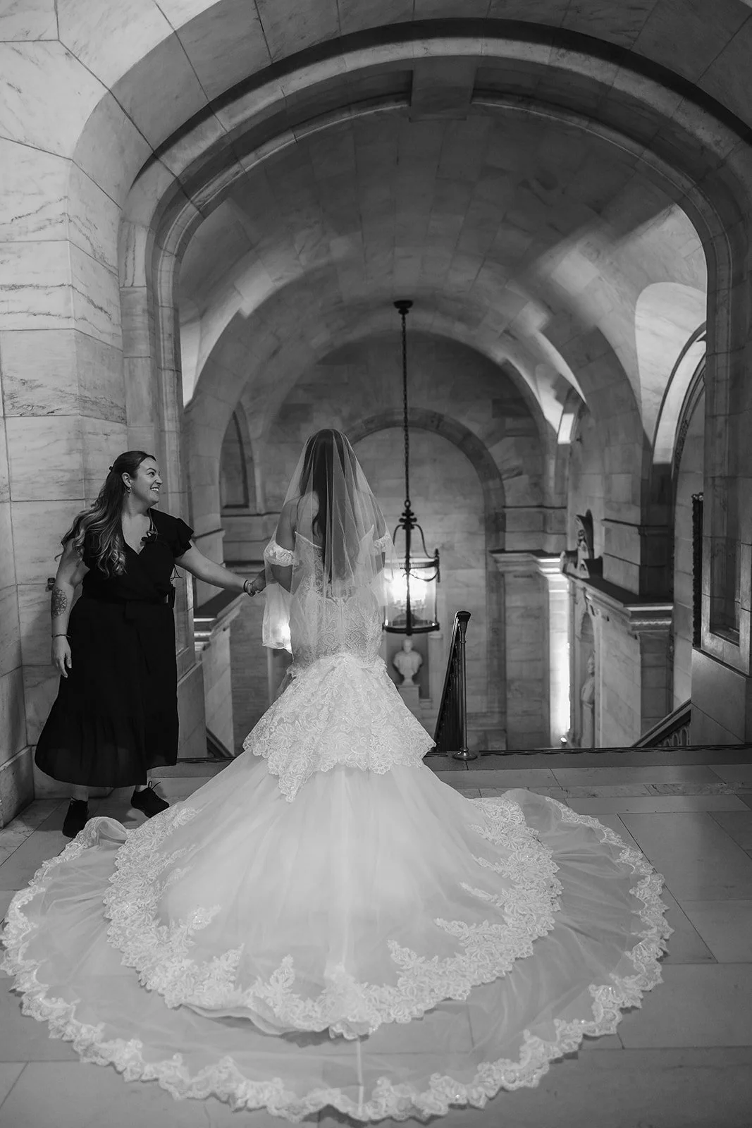 BLB Events NYC Wedding Planner_NYPL Wedding_Laura Foote Photography_Becca &amp; Tyler's Timeless New York Public Library Wedding