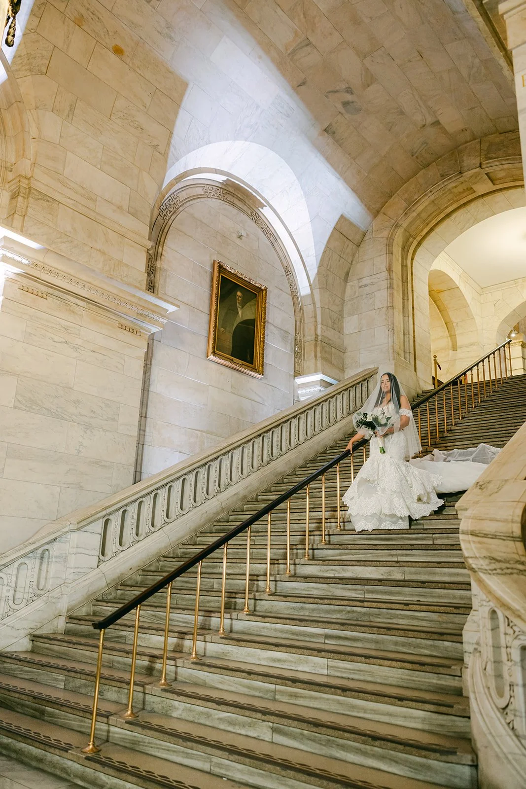 BLB Events NYC Wedding Planner_NYPL Wedding_Laura Foote Photography_Becca &amp; Tyler's Timeless New York Public Library Wedding
