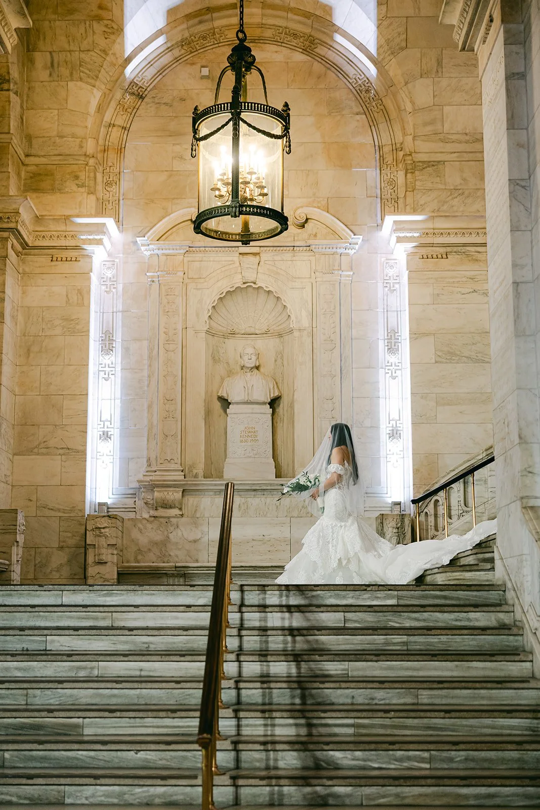 BLB Events NYC Wedding Planner_NYPL Wedding_Laura Foote Photography_Becca &amp; Tyler's Timeless New York Public Library Wedding