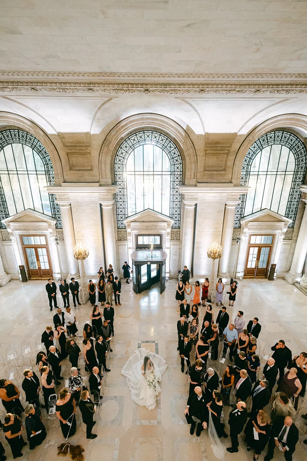 BLB Events NYC Wedding Planner_NYPL Wedding_Laura Foote Photography_Becca &amp; Tyler's Timeless New York Public Library Wedding