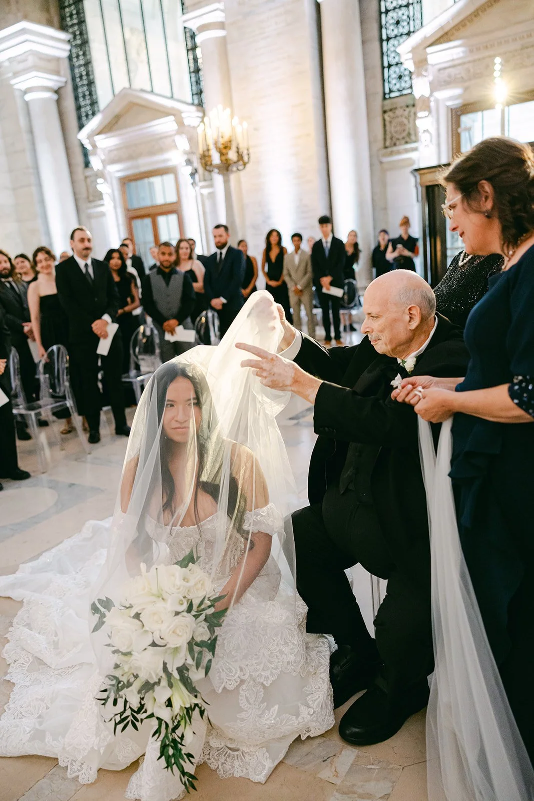 BLB Events NYC Wedding Planner_NYPL Wedding_Laura Foote Photography_Becca &amp; Tyler's Timeless New York Public Library Wedding