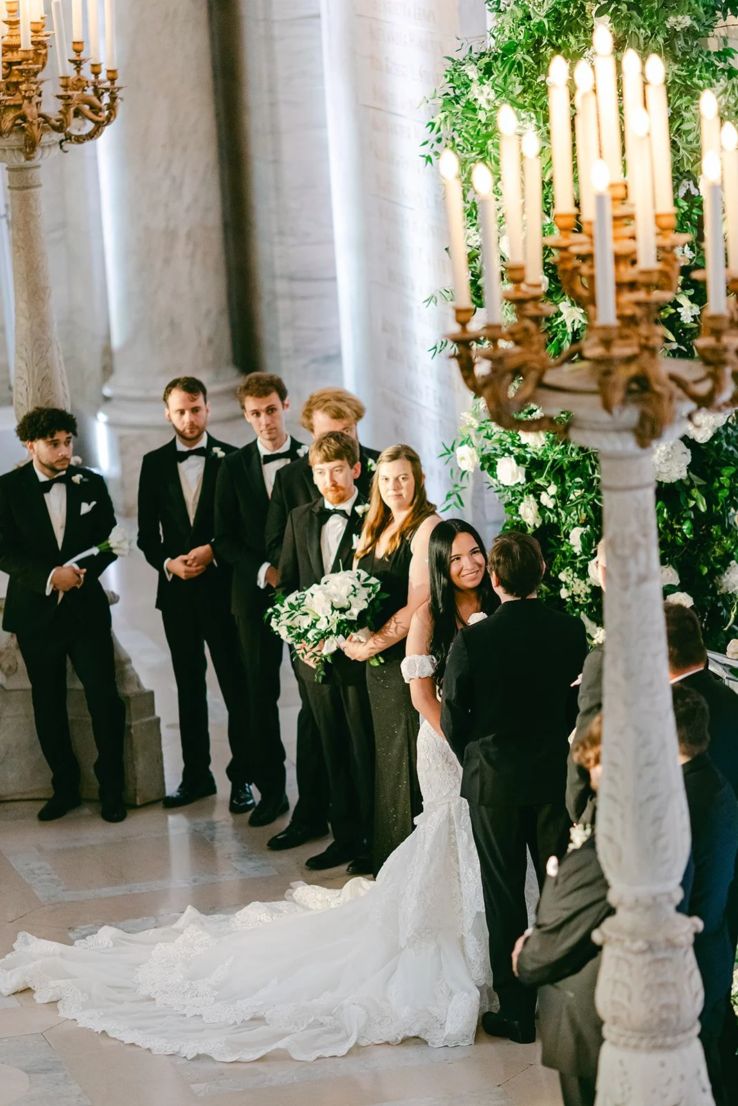 BLB Events NYC Wedding Planner_NYPL Wedding_Laura Foote Photography_Becca &amp; Tyler's Timeless New York Public Library Wedding