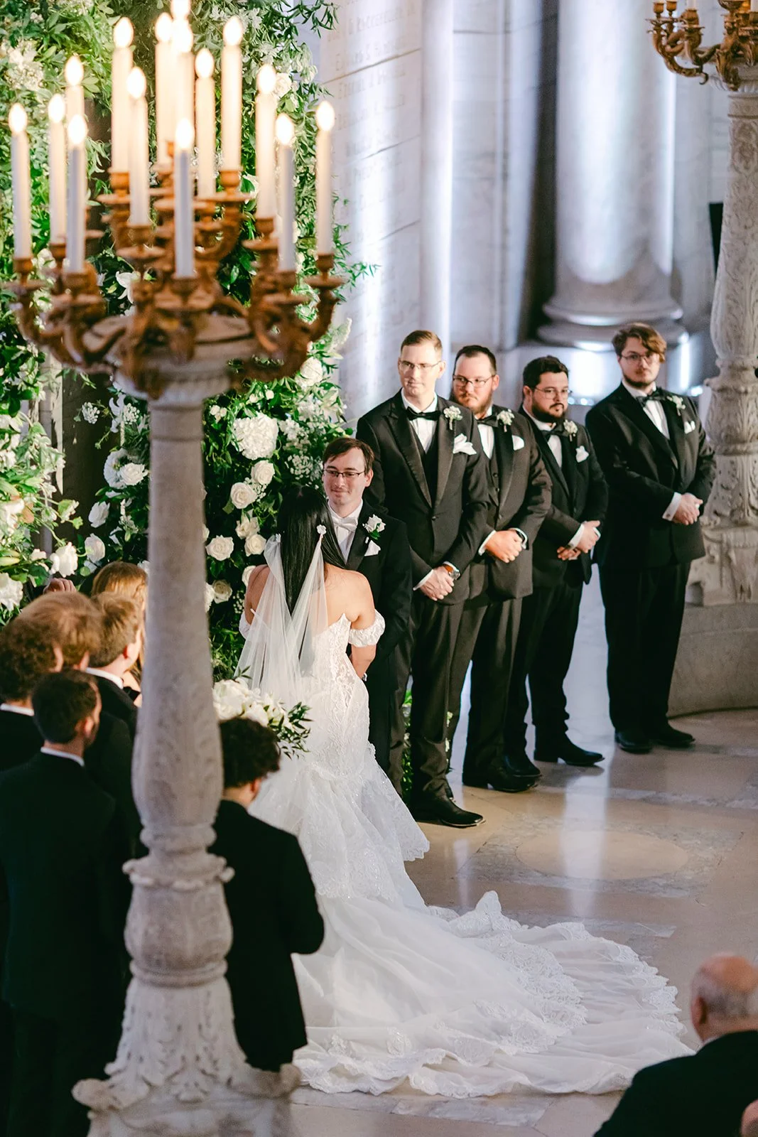 BLB Events NYC Wedding Planner_NYPL Wedding_Laura Foote Photography_Becca &amp; Tyler's Timeless New York Public Library Wedding