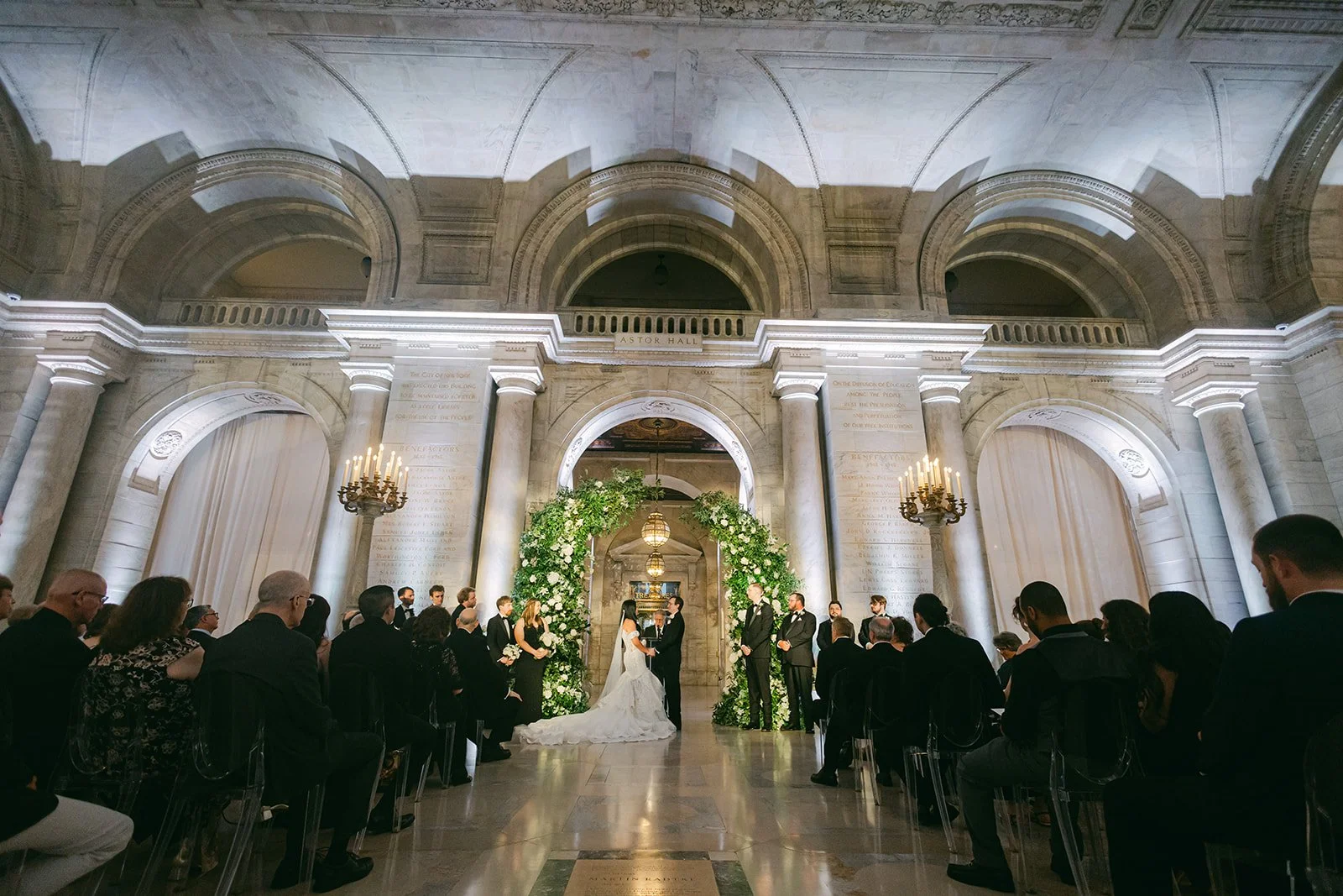 BLB Events NYC Wedding Planner_NYPL Wedding_Laura Foote Photography_Becca &amp; Tyler's Timeless New York Public Library Wedding