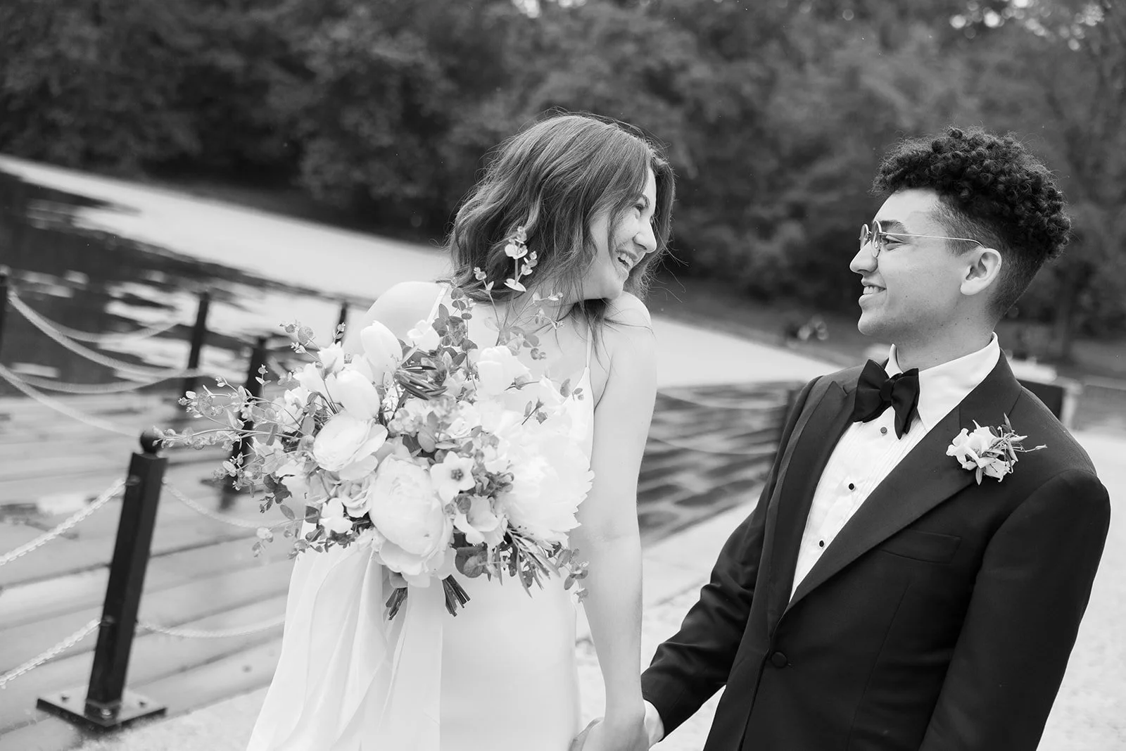 Summer Wedding at Prospect Park Boathouse Brooklyn, New York