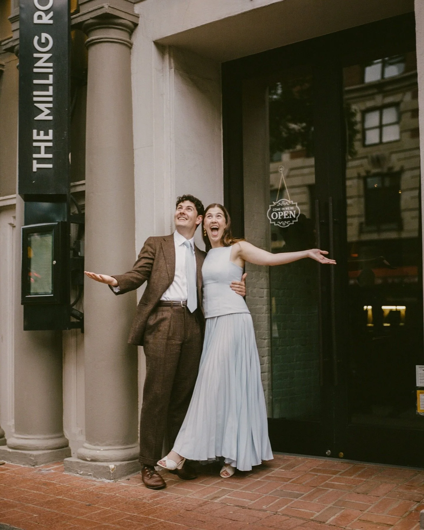 getting to spend a full weekend with our wedding couples is the best. here are just a few highlights of C&amp;P&rsquo;s rehearsal dinner at the Milling Room. take us back to the beginning of their entire celebration! 🩵

📋 @blb_events
📸 @sasithonph