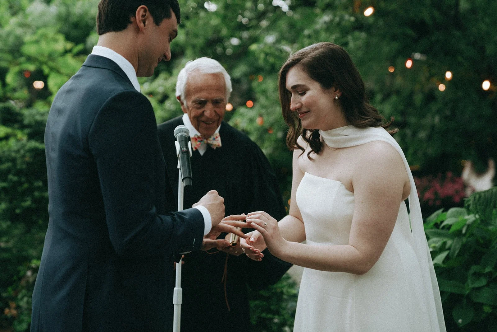 Intimate New York Wedding at The River Café in Brooklyn