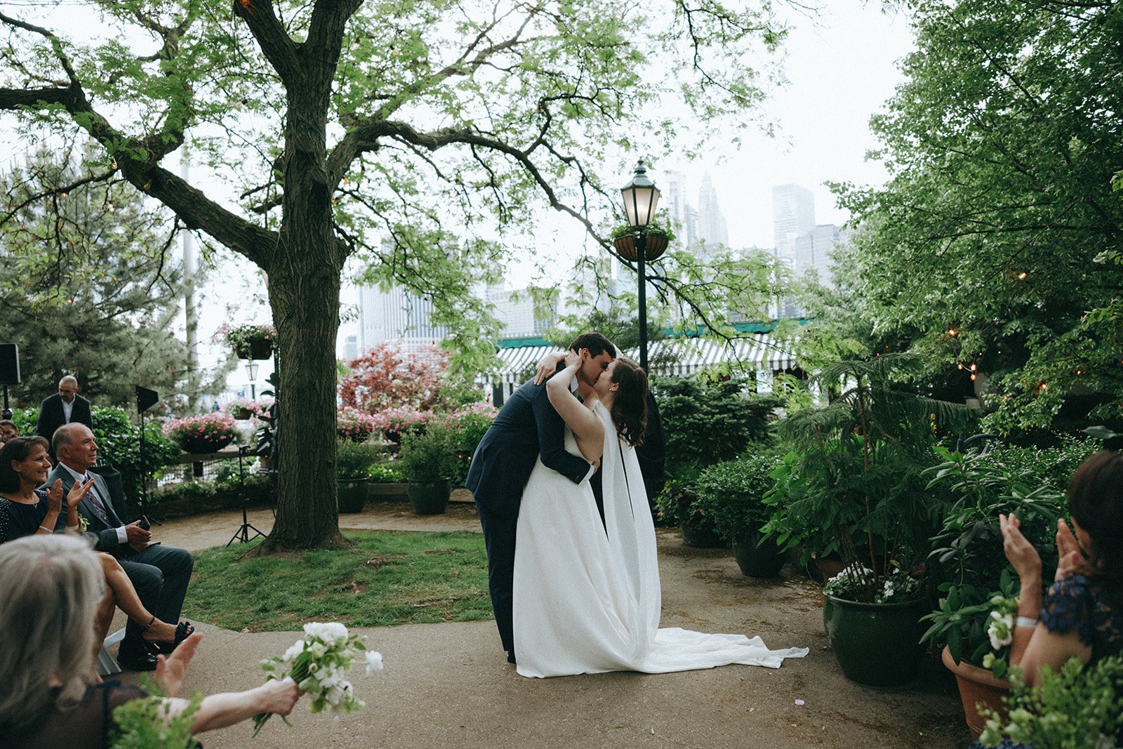 Intimate New York Wedding at The River Café in Brooklyn