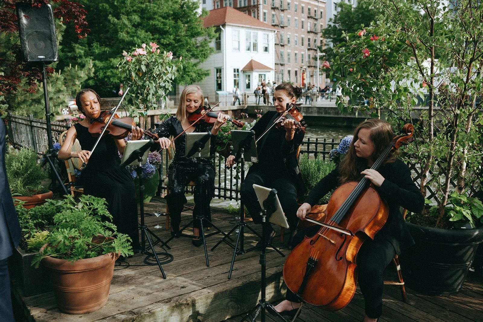 Intimate New York Wedding at The River Café in Brooklyn