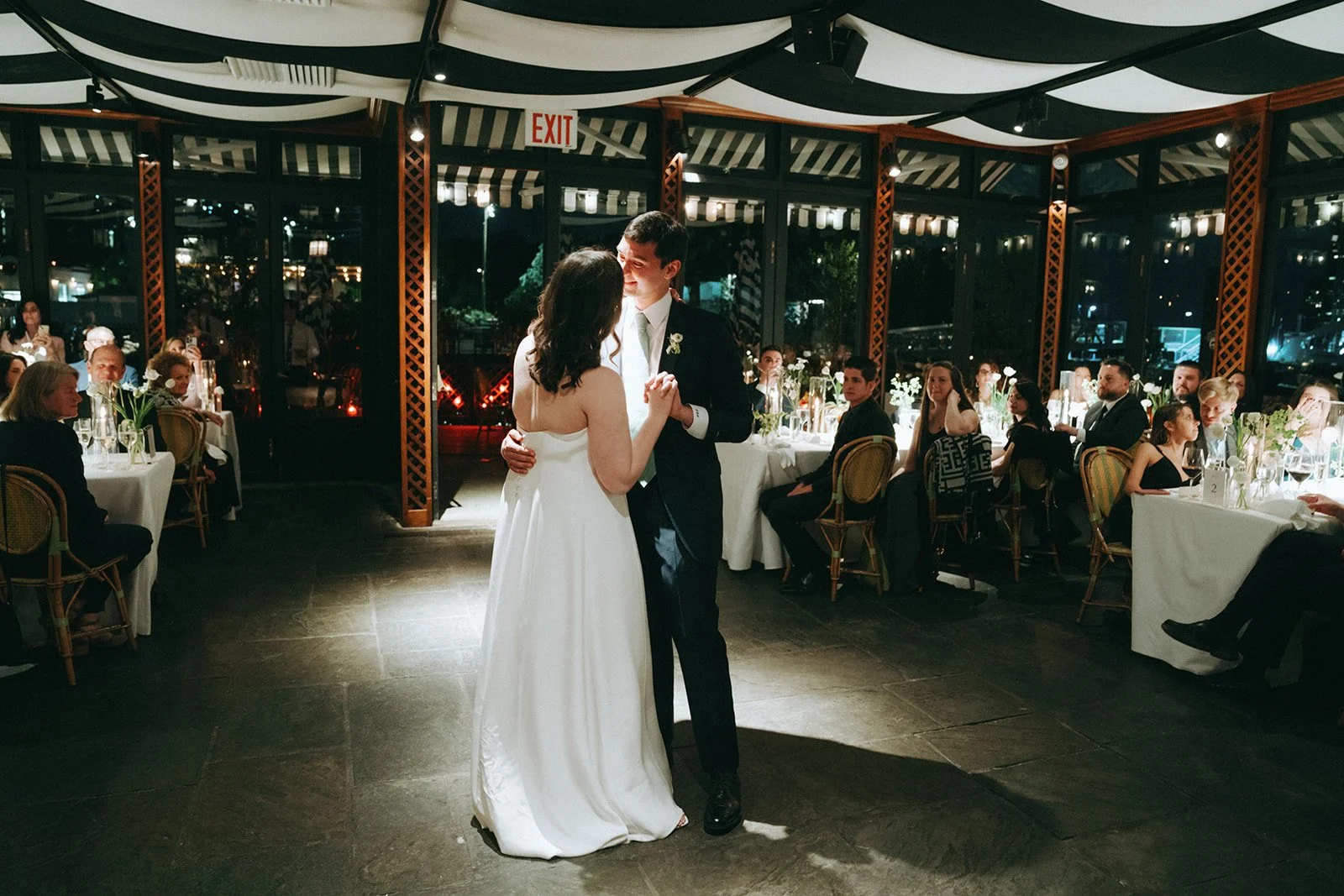 Intimate New York Wedding at The River Café in Brooklyn