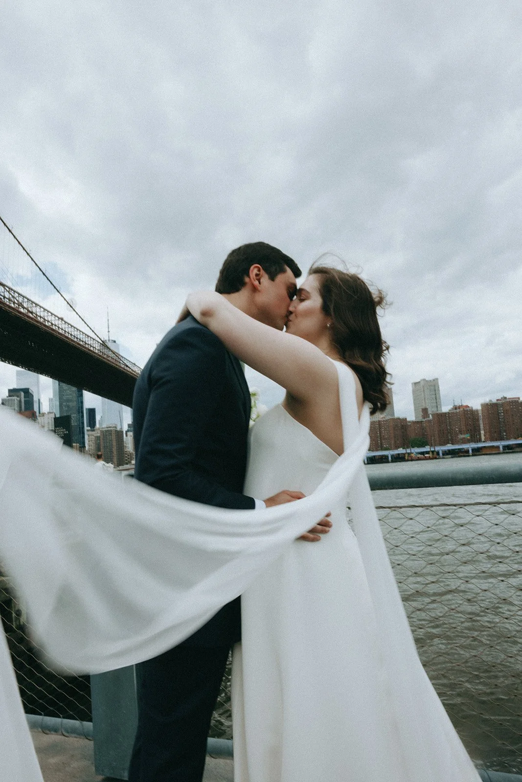 Intimate New York Wedding at The River Café in Brooklyn